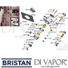 Bristan Chill Concealed Shower Valve with Rail Kit Spare Parts